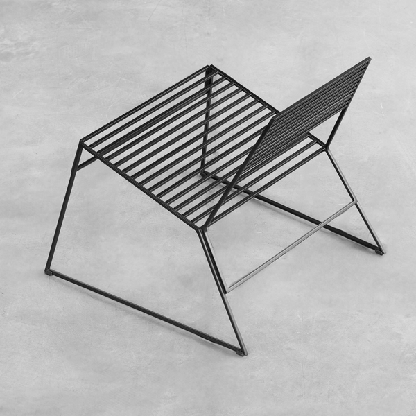 Poltrona Hooke Steel | Área Externa