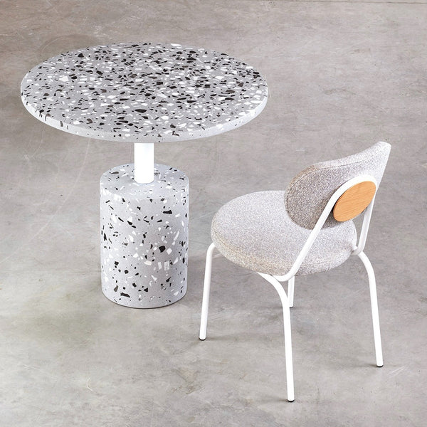 Mesa Bouman Neck Sol | Tampo Concreto e Granilite