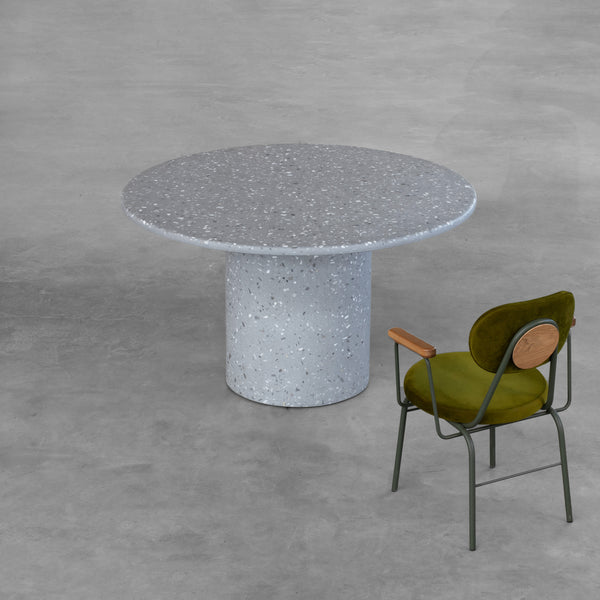 Mesa Bouman Solo | Tampo Concreto & Granilite | Base Concreto & Granilite