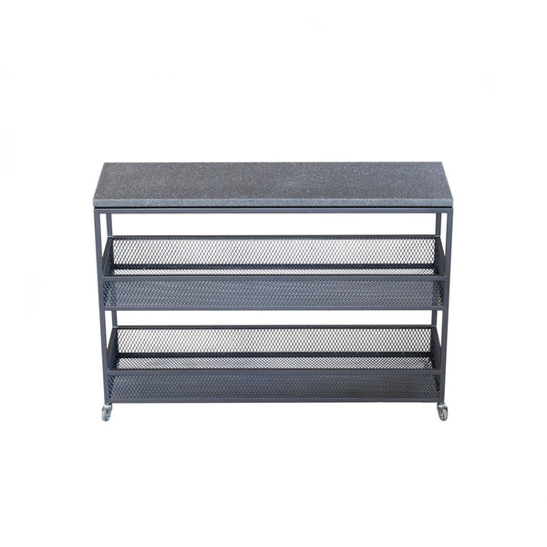 Carrinho Hertz | Tampo Concreto e Granilite
