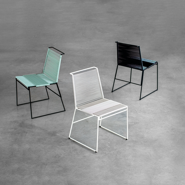 Cadeira Hooke Espaguete PVC