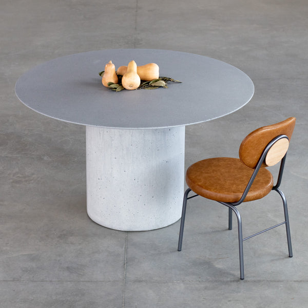 Mesa Bouman Solo | Tampo Concreto & Granilite | Base Concreto & Granilite