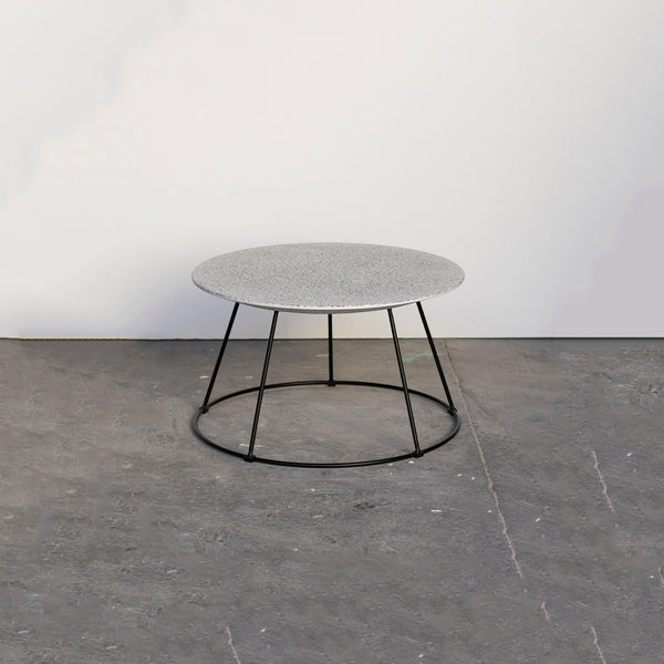 Mesa de Centro Pascal | Tampo Concreto & Granilite