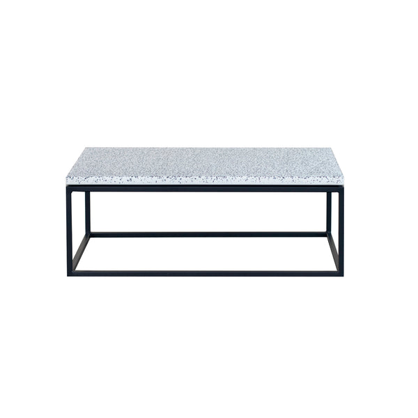 Mesa de Centro Hertz | Tampo Concreto e Granilite