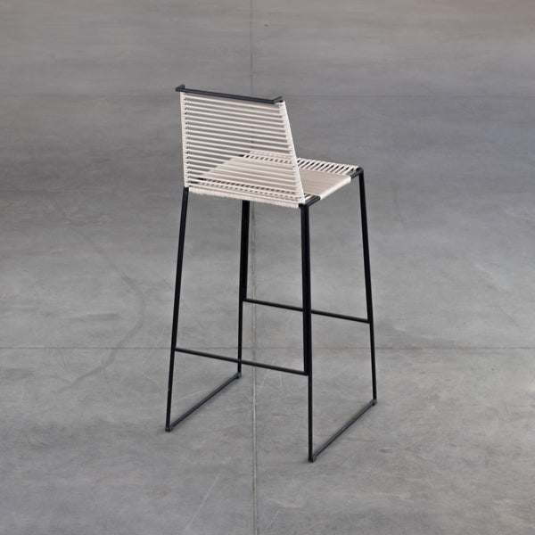 Banqueta Hooke Espaguete PVC