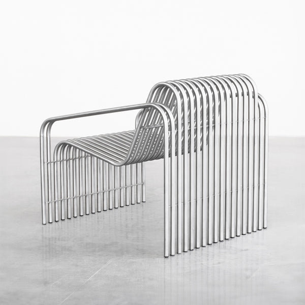 Poltrona Co-Seno Inox - Pronta entrega